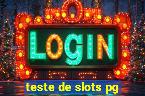 teste de slots pg